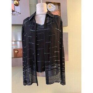 J Kara evening blouse set